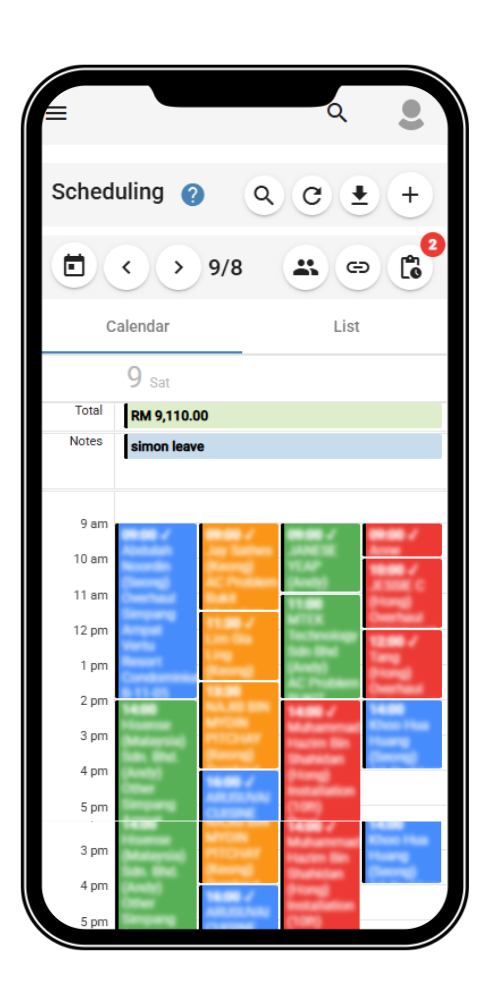 Scheduling