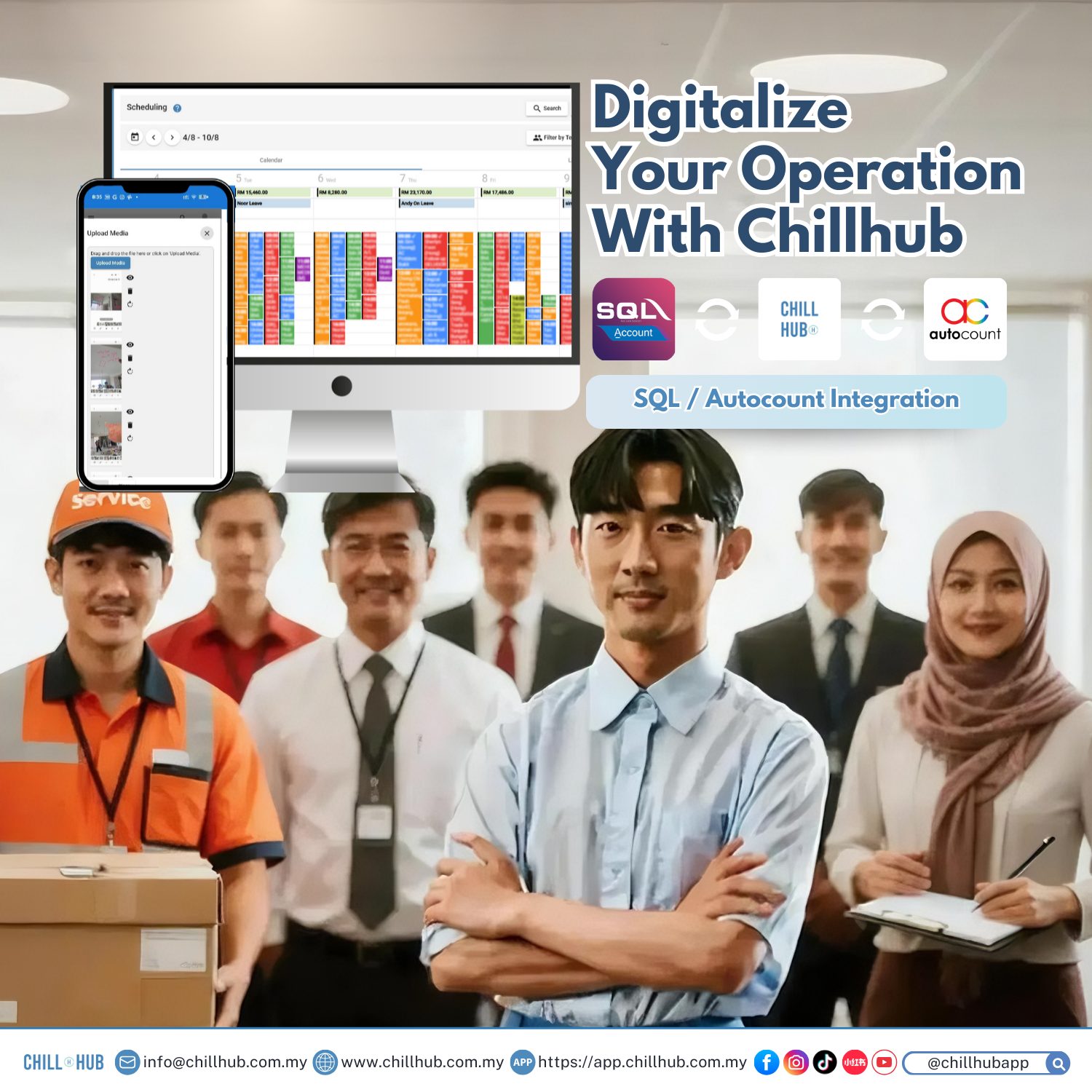 Autocount Sql Is What New Update: Chillhub Now Syncs with SQL & AutoCount - Chillhub